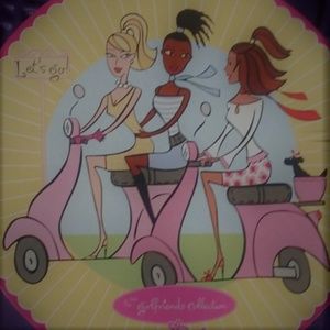 Mary Kay 4 pc. GIRLFRIENDS COLLECTION PLATES